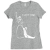 i got one Ladies Fitted T-Shirt