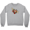 not today satan Crewneck Sweatshirt