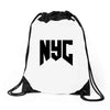 nyc new york city Drawstring Bags