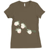 chinese peaches Ladies Fitted T-Shirt