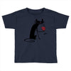 cat and wine Toddler T-shirt
