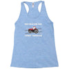case ih red tractor boy comin' through Racerback Tank