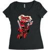 deadpool time Women's Triblend Scoop T-shirt