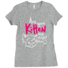are you kitten me Ladies Fitted T-Shirt