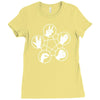 schere stein papier echse spock Ladies Fitted T-Shirt