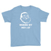 where my hoes Youth Tee