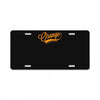 orange License Plate