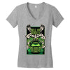 hell on wheels version two Women's V-Neck T-Shirt