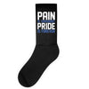 pain is temporary pride is forever Socks
