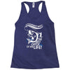 the best catch of his life! Racerback Tank