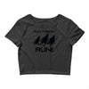 run forest run Crop Top