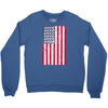 t-rex vintage american flag Crewneck Sweatshirt