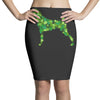 boxer leaf Pencil Skirts