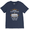 Smart Good Looking School Counselor Doesnt Get Better Than This V-Neck Tee