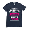 I've Been Called A Lot Of Names But Momma Is My Favorite Ladies Fitted T-Shirt