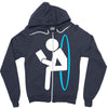 portal 2 dump Zipper Hoodie