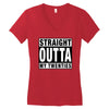 straight outta my twenties Women's V-Neck T-Shirt