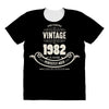 premium vintage 1982 classic perfectly aged limited edition All Over Women's T-shirt