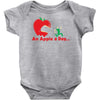 an apple a day Baby Bodysuit