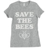 save the bees (2) Ladies Fitted T-Shirt
