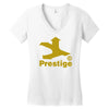 prestige records Women's V-Neck T-Shirt