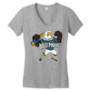 Dilly Philly Women's V-Neck T-Shirt