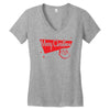 merry christmas santa claus Women's V-Neck T-Shirt
