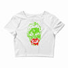 ask me about my zombie disguise! Crop Top