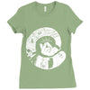 aw snap! Ladies Fitted T-Shirt