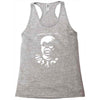 clown es nerd retro horror fun Racerback Tank