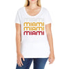 miami Ladies Curvy T-Shirt
