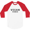Vegan Vibes 3/4 Sleeve Shirt