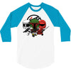 power minions vectorized 3/4 Sleeve Shirt