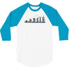 evolution of espionage 3/4 Sleeve Shirt