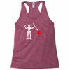 blackbeard's flag pirate edward teach Racerback Tank