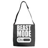 beast mode on Adjustable Strap Totes