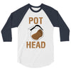 pot head 3/4 Sleeve Shirt