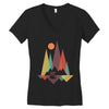 bears on mounths Women's V-Neck T-Shirt