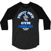 party rock gym i work out lmfao sexy and i kow it 3/4 Sleeve Shirt