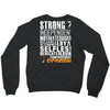Strong Independent Motivated Scorpio Crewneck Sweatshirt