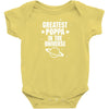 Greatest Poppa In The Universe Baby Onesie