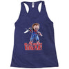 chucky funny quote ideal birthday present gift Racerback Tank
