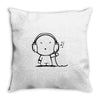 Little Big Planet-Music Men Throw Pillow