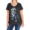 funny crazy frog, ideal gift or birthday present Ladies Curvy T-Shirt