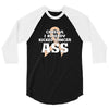 Careful I Already Kicked Cancer Ass 3/4 Sleeve Shirt
