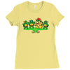 turtle surprise Ladies Fitted T-Shirt