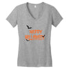 happy halloween . Women's V-Neck T-Shirt