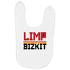 limp bizkit black logo Baby Bibs