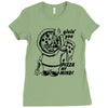 pizza my mind Ladies Fitted T-Shirt