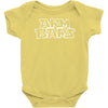 arm bars by cageside fight co   funny brazilian jiu jitsu tee bjj mma Baby Onesie
